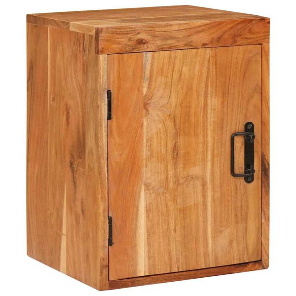 vidaXL Noćni ormarić 2 pcs Smeđa 35 x 33 x 48 cm Masivni drvo akacija