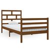 vidaXL Okvir za krevet od masivne borovine smeđa boja meda 90 x 200 cm