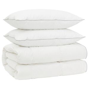 vidaXL 90% guska dol set FULDA 3 pcs 200 x 200 cm Sve sezone 310 GSM