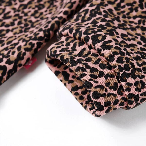 Dječja topla majica srednje ružičasta 104