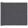vidaXL Balkonski zaslon antracit 90x700 cm 100 % poliester Oxford