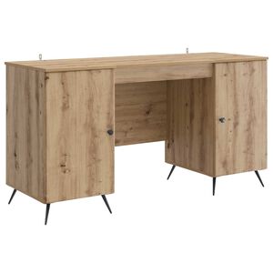 vidaXL Stol Hrast artisan 142,5 x 50 x 75 cm Konstruirano drvo