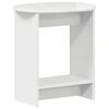 vidaXL Bocni stol Bijela visokog sjaja 50 x 39,5 x 55 cm