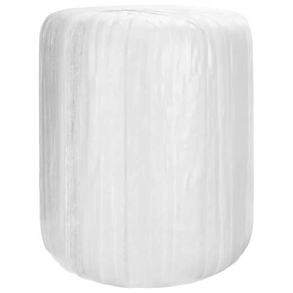 vidaXL Poljoprivredna rastezljiva folija bijela 25 µm 75 cm x 1500 m