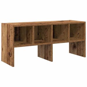 vidaXL Stalak za cipele koji se može složiti staro drvo 89,5x30x40 cm