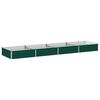 vidaXL Povi&scaron;eni vrtni krevet Zelena 320 x 80 x 24 cm