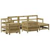 vidaXL 7-dijelni set vrtnih sofa od impregnirane borovine
