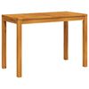 vidaXL Vrtni blagovaonski stol 110 x 55 x 75 cm masivno bagremovo drvo