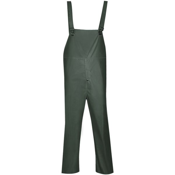 vidaXL Vodootporno Dvodijelno Kišno Odijelo sa Kapuljačom Zeleno XXL