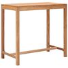 vidaXL Vrtni barski stol 110 x 60 x 105 cm od masivne tikovine
