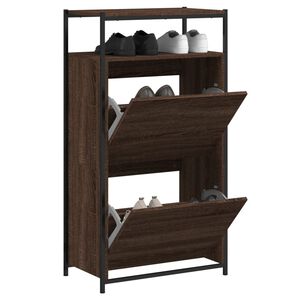 vidaXL Ormarić za cipele boja hrasta 60x34x112 cm konstruirano drvo