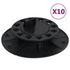 vidaXL Podesive noge za trijem 10 kom 25 - 40 mm