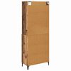 vidaXL Highboard Staro drvo 69,5 x 34 x 180 cm Konstruirano drvo