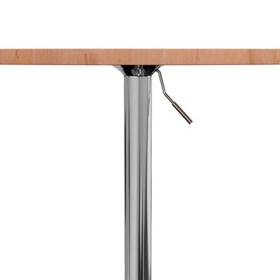 vidaXL Barski stol Ø 60x89,5 cm od masivne bukovine