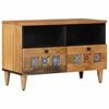 vidaXL TV ormar Prirodna 70 x 33 x 46 cm Čvrsto drvo manga