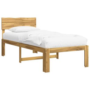 vidaXL Krevet s uzglavljem ROSTOCK Bijela 80 x 200 cm