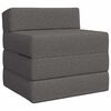 vidaXL Sofa na razvlačenje Svjetlosiva 70 x 60 x 63 cm Tkanina