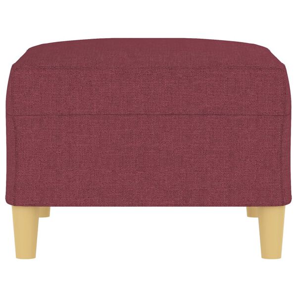 vidaXL Tabure crvena boja vina 70 x 55 x 41 cm od tkanine