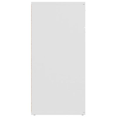 vidaXL Komoda bijela 80 x 36 x 75 cm od konstruiranog drva