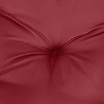 vidaXL Jastuk za palete crveni 58 x 58 x 10 cm od tkanine