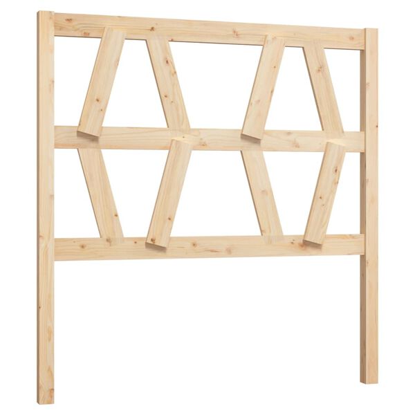 vidaXL Uzglavlje za krevet 106 x 4 x 100 cm od masivne borovine