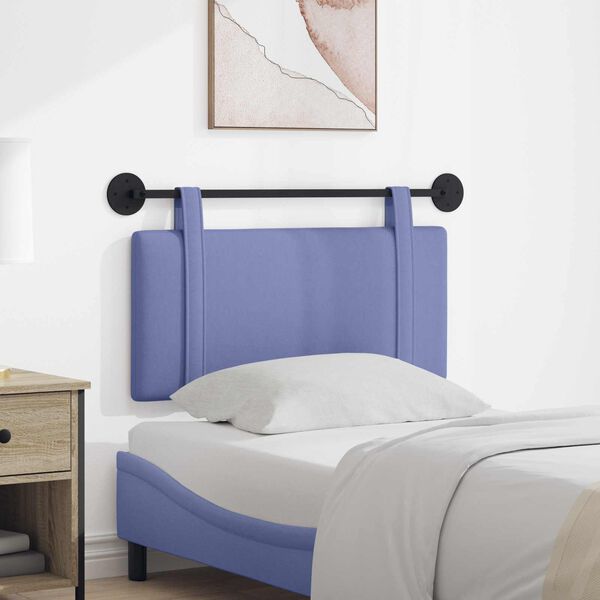 vidaXL Držeće uzglavlje Zidne Traper plava 90 x 55 x 5 cm tkanina