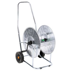 vidaXL Kolica za kolut za crijevo od 80 m 3/4 " čelični