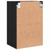 vidaXL Viseći ormarić Crni hrast 40 x 29,5 x 60 cm Konstruirano drvo