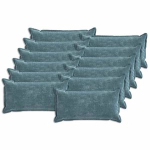 vidaXL Presvlaka za jastuk 12 pcs HOUTEN Plava 40 x 80 cm