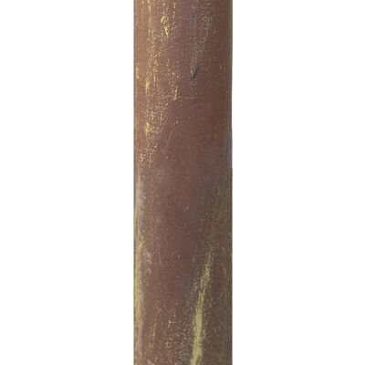 vidaXL Vrtna pergola antikna smeđa 4 x 3 x 2,5 m željezna