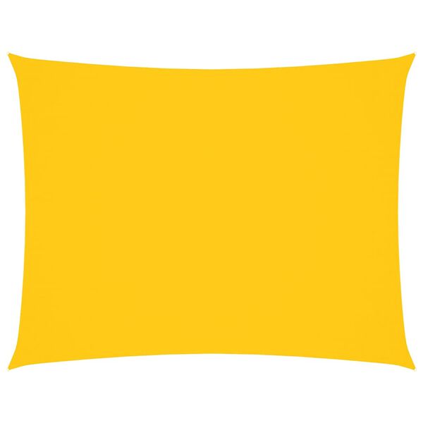 vidaXL Jedro protiv sunca od tkanine Oxford pravokutno 5 x 7 m žuto