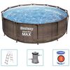 Bestway Steel Pro MAX bazenski set Deluxe Series okrugli 366 x 100 cm