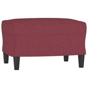 vidaXL Tabure crvena boja vina 60 x 50 x 41 cm od tkanine