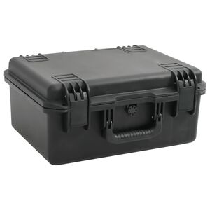 vidaXL Prijenosni kovčeg crni 49x38x23 cm od PP-a