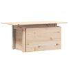 vidaXL Vrtni stol 100 x 50 x 75 cm od masivne borovine