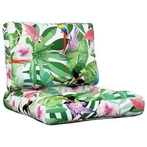 vidaXL Jastuci za palete 2 kom vi&scaron;ebojni od tkanine