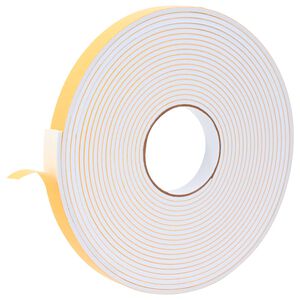 vidaXL Samoljepljiva pjenasta traka 10 kom. Bijela 20mm x 10m CR pjena