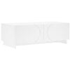 vidaXL Stolić za kavu Bijela 102 x 50,5 x 35 cm Konstruirano drvo