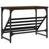 vidaXL Stalak za cipele boja hrasta 60 x 30 x 45 cm konstruirano drvo