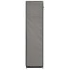 282456 vidaXL Wardrobe with Compartments and Rods Grey 150x45x175 cm Fabric