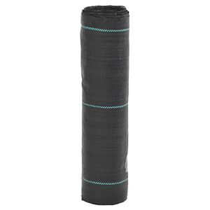 vidaXL Opna protiv korova crni 0,5 x 10 m PP