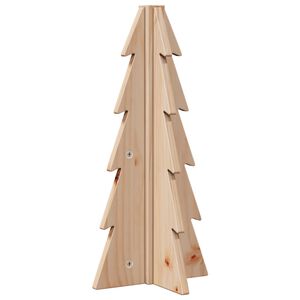 vidaXL Drveno ukrasno božićno drvce 49 cm od masivne borovine