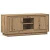 vidaXL TV ormar 102 x 35 x 45 cm Umjetnički hrast Konstruirano drvo