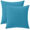 vidaXL Presvlaka za jastuk 2 pcs HEERLEN Svjetloplava 40 x 40 cm