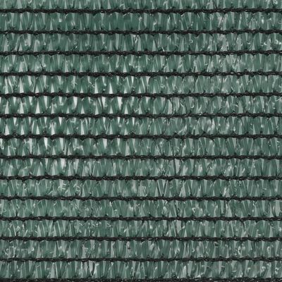 vidaXL Teniski zaslon HDPE 1,6 x 25 m zeleni