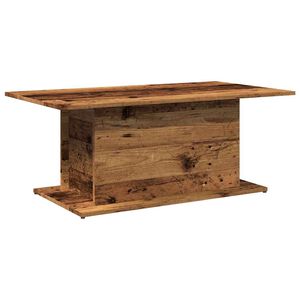 vidaXL Stol za kavu staro drvo 102x55,5x40 cm konstruirano drvo