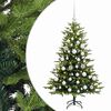 vidaXL Umjetno božićno drvce s kuglicama 150 cm 150 LED lampica