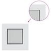 vidaXL Prozor za podrum RISOR 30 x 30 cm PVC i staklo
