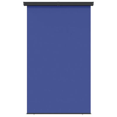 vidaXL Balkonska bočna tenda 145 x 250 cm plava