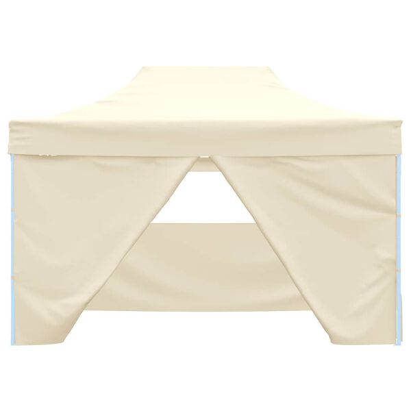 vidaXL Profesionalni sklopivi &scaron;ator za zabave 3 x 4 m čelični krem